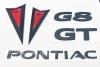 08-09 G8 GT Black Exterior Emblem Kit