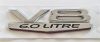 Holden V8 6.0 Litre Badge Emblem