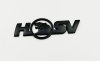Holden Racing HSV Chrome Emblem - Black