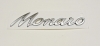 04-06 GTO Monaro Side Skirt Emblem Silver