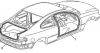 04-06 GTO Door Weatherstrip