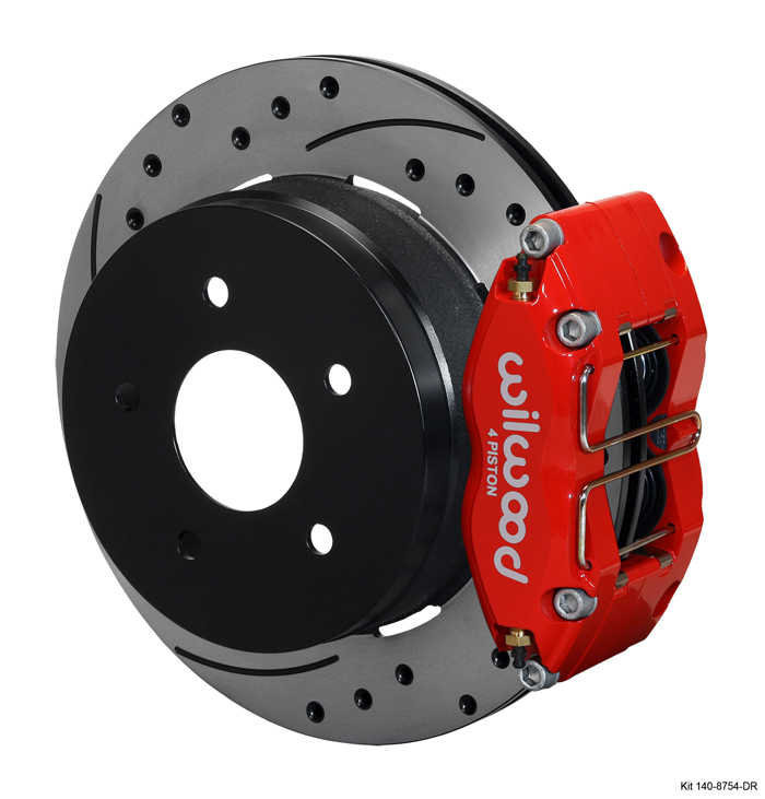 04-06 GTO Wilwood Big Brake Rear Kit 12" Drilled & Slotted Rotors