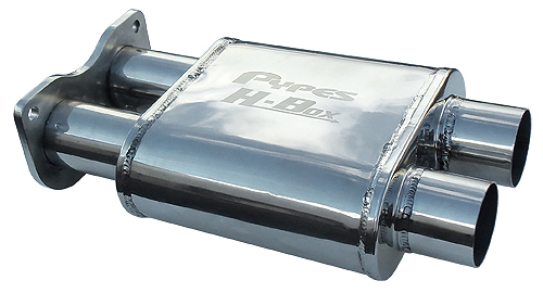 05-06 GTO Pypes H-Box T304 Muffler