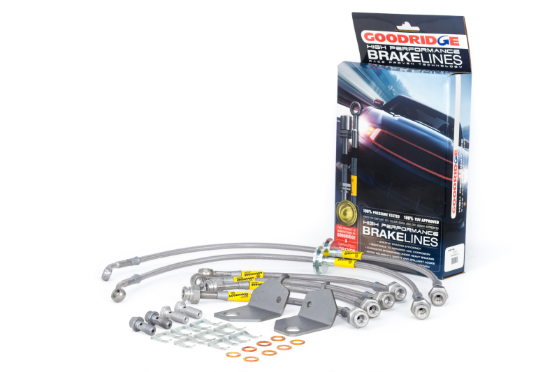 2004 GTO Stainless Brake Lines Goodridge